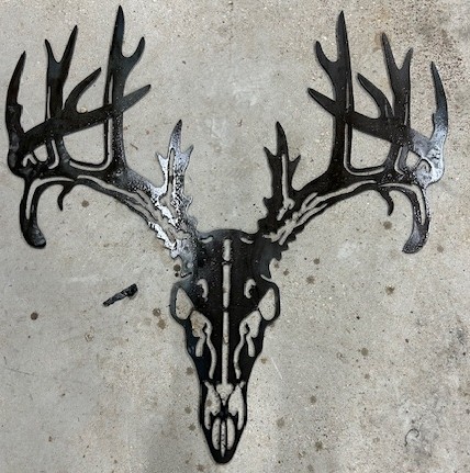 Custom CNC plasma cut decorative wall art