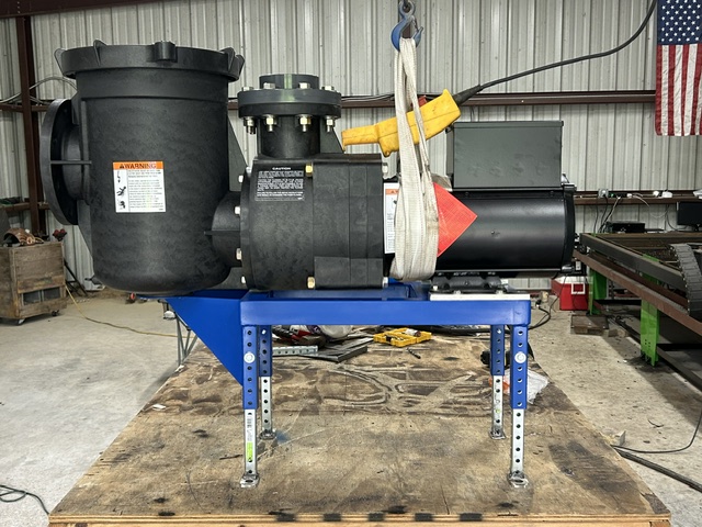 Custom fabricated equipment bases and skids