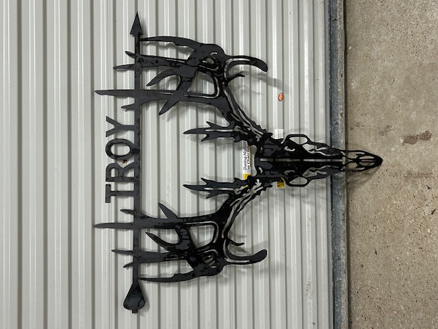 Custom deer head with name