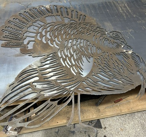 Custom CNC plasma cut wildlife and outdoor design